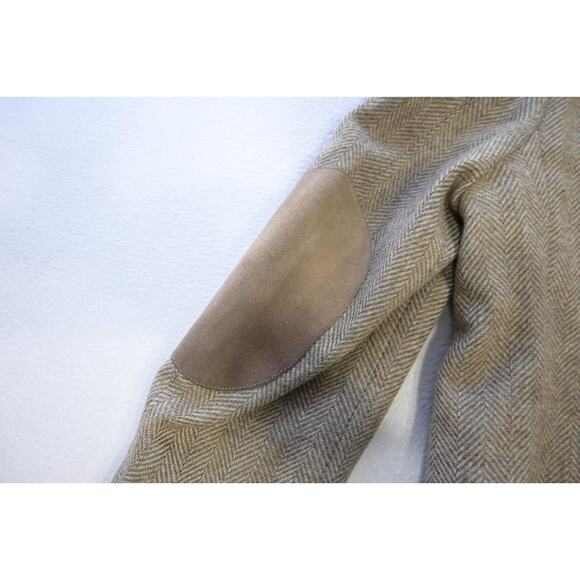 VTG Boston Harbor Tweed Handwoven Wool Blazer Sports Jacket Mens Sz 38 R - Picture 8 of 13